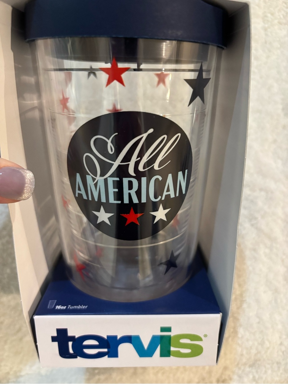Lug America 250 patriotic all American tervis tumbler stars
